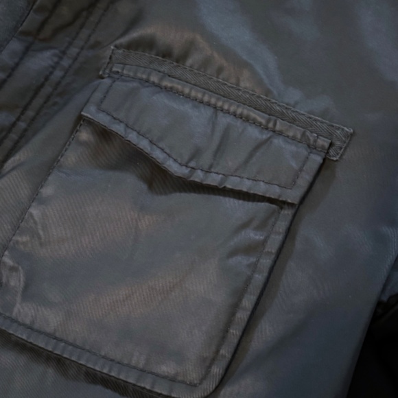 NEIL BARRETT M65 Military Jacket 00's Vintage Archive Brown Label XXL Black Rare - Picture 7 of 16